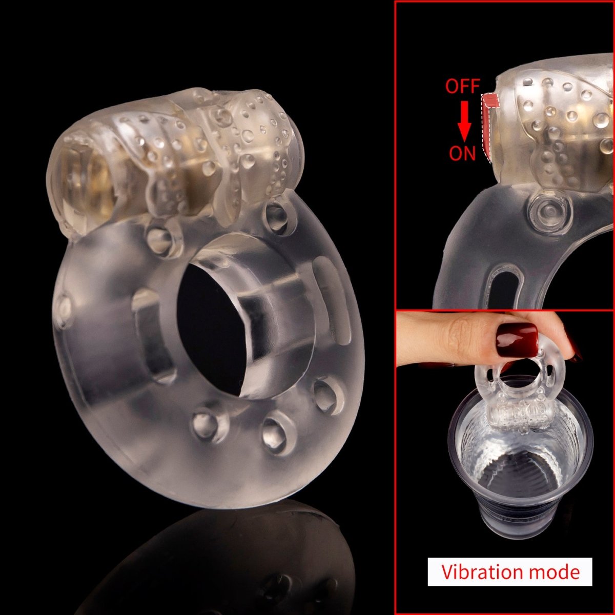 Cock Ring Vibrator - Oxy-shop