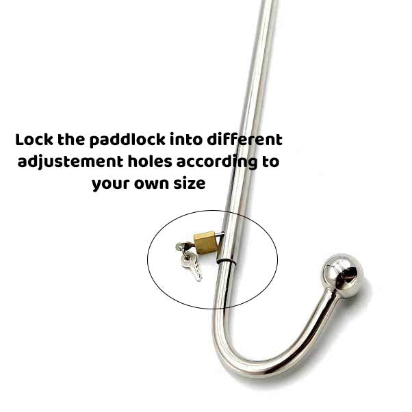 Collar to Anal Hook - Forced bondage - Oxy-shop