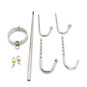 Collar to Anal Hook - Forced bondage - Oxy-shop