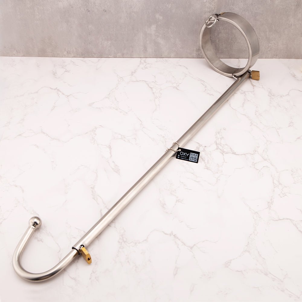 Collar to Anal Hook - Forced bondage - Oxy-shop
