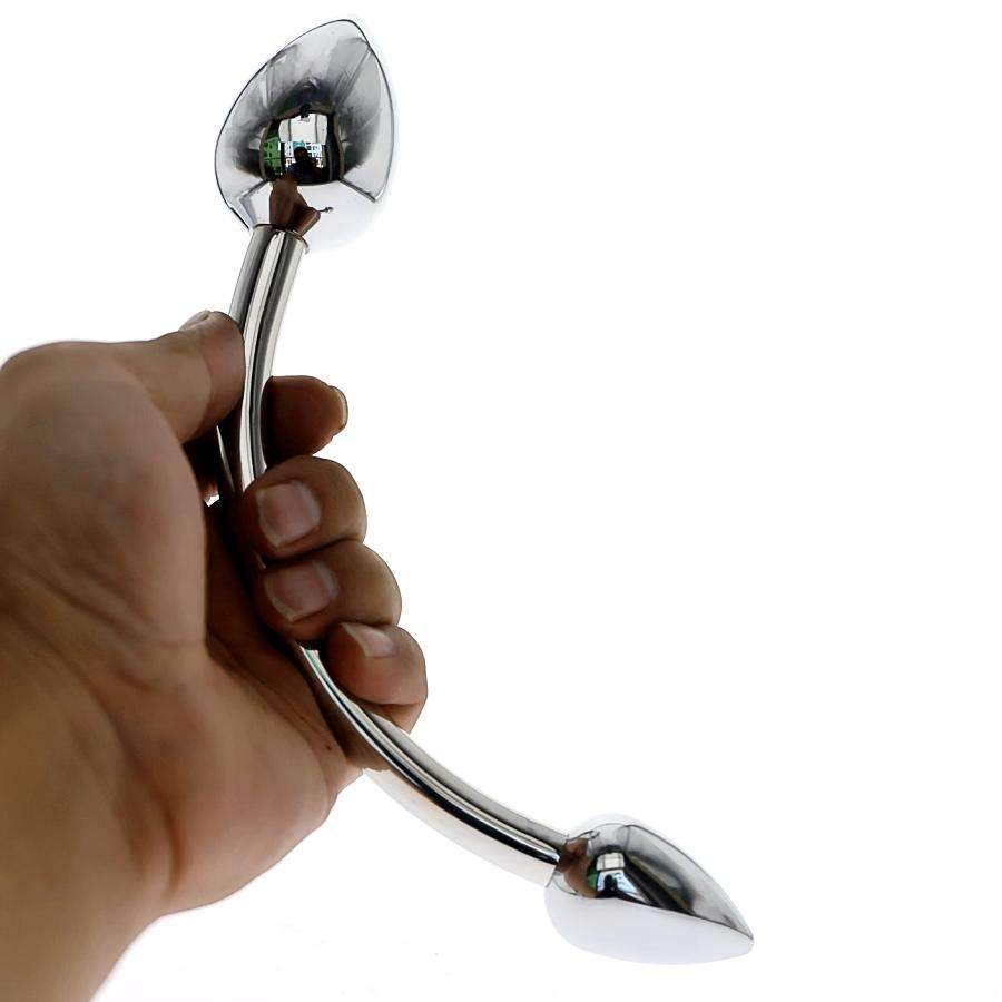 Double ended anal plug - 4 Changeable bulbs included - Oxy-shop