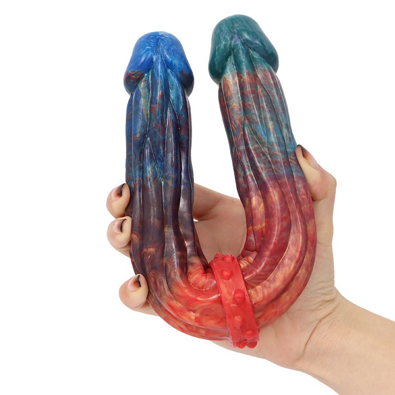 Double Ended Dildo Couple 13.38 '' | 34 cm - Oxy-shop