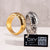 Dragon Scales Glans ring - Steel & 24K Gold - Oxy-shop