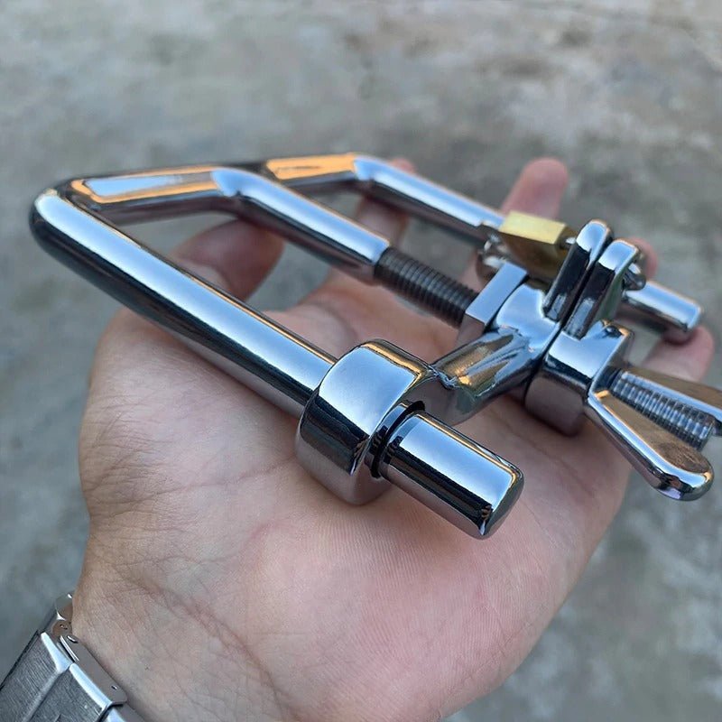 Dungeon Steel Hand-Cuffs - Oxy-shop