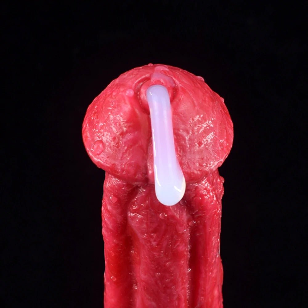 Ejaculating Dragon double Dildo - Clit stimulator - Oxy-shop