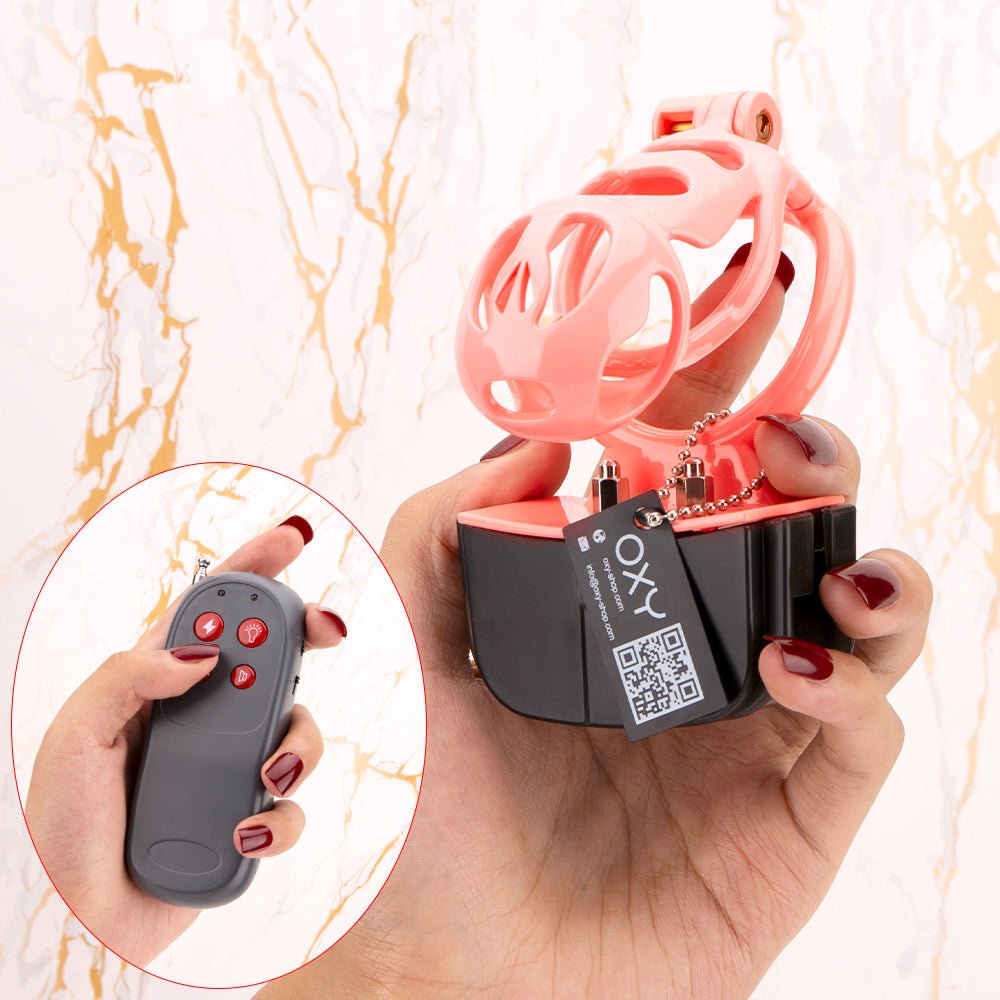 Electric Shock Chastity device - The Phantom - Oxy-shop