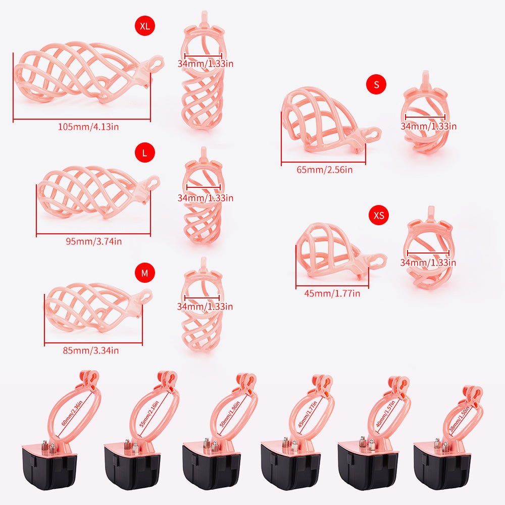 Electric Shock Chastity device - Twisted Manhood & Ergo-Me - Oxy-shop