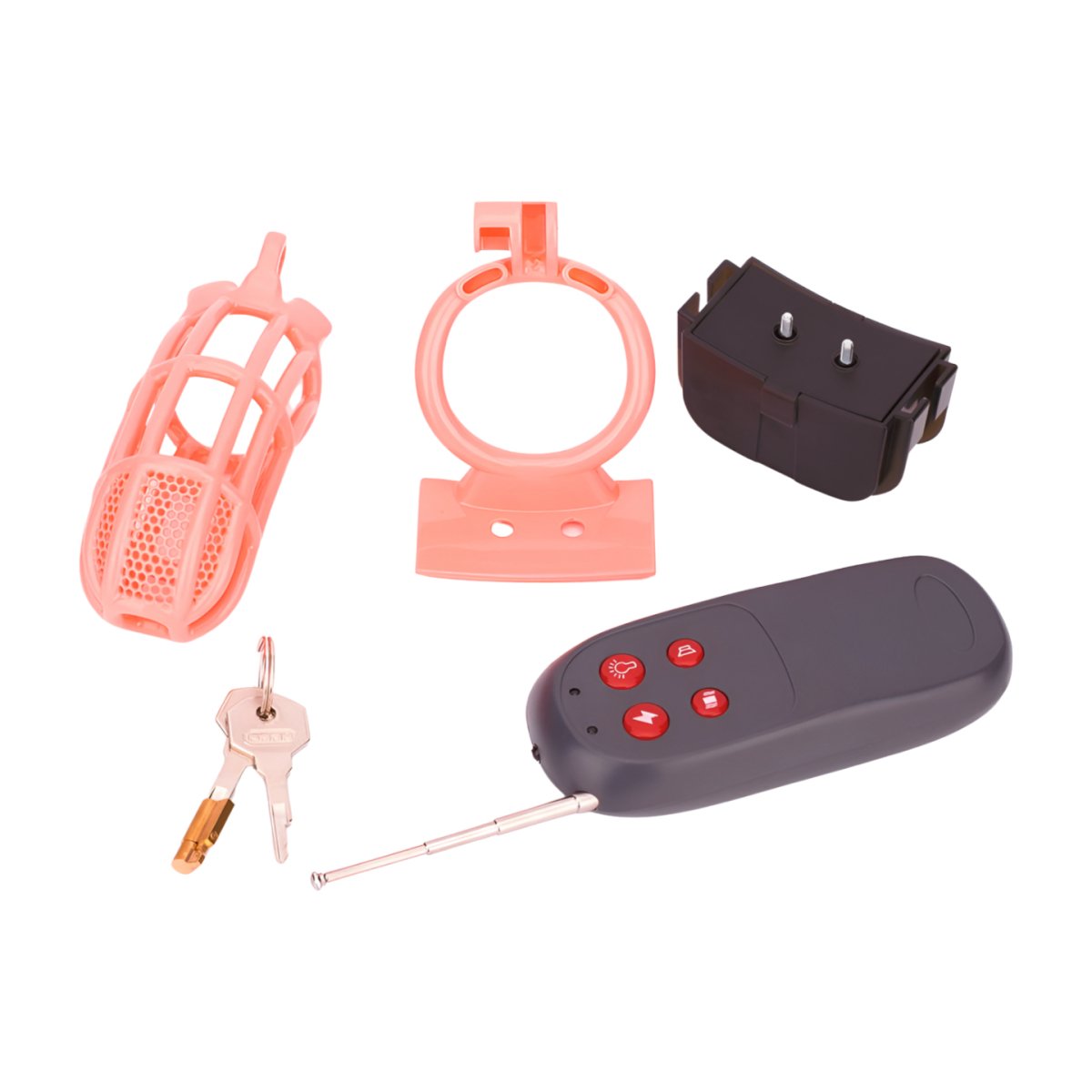 Electric Shock Chastity device - Twisted Manhood & Ergo-Me - Oxy-shop