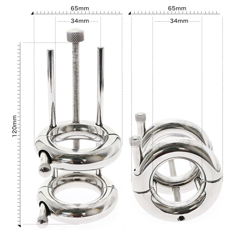 Extreme double ring CBT Ball Stretcher - Oxy-shop