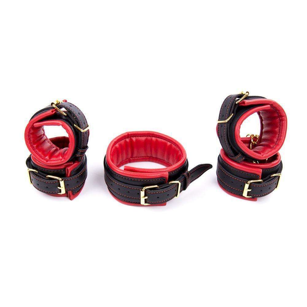 Faux/Vegan Leather BDSM Restraints Set - Oxy-shop