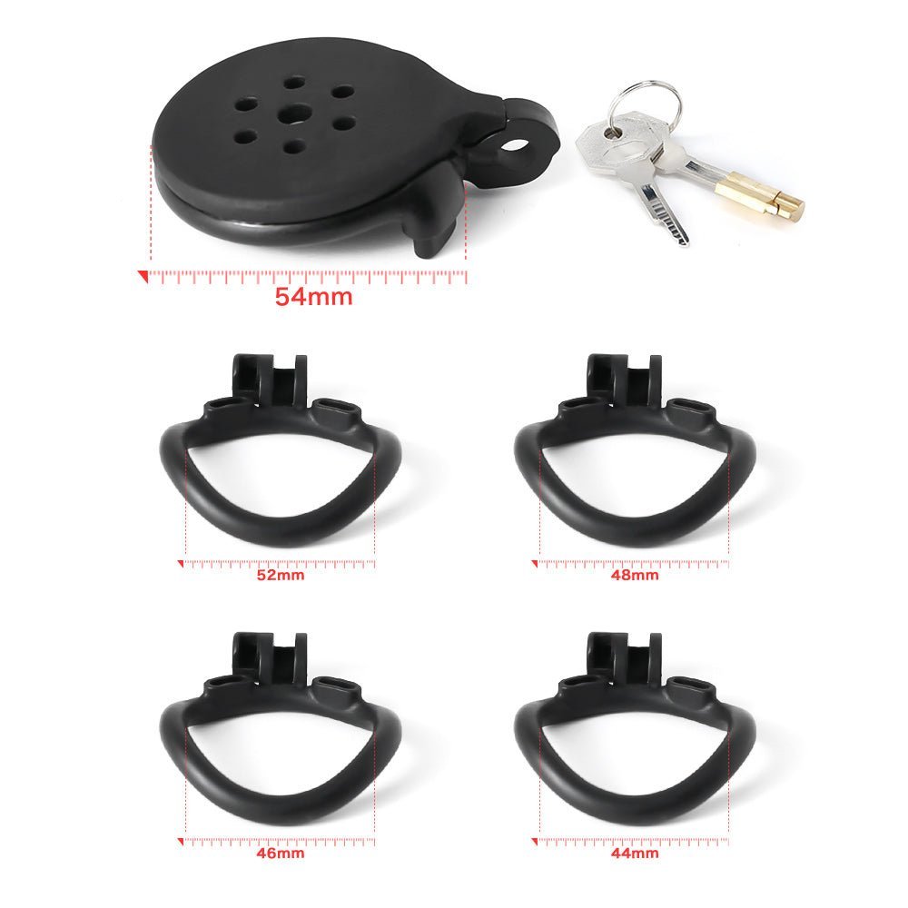 Flate Plate - Curved ring Chastity - Oxy-shop