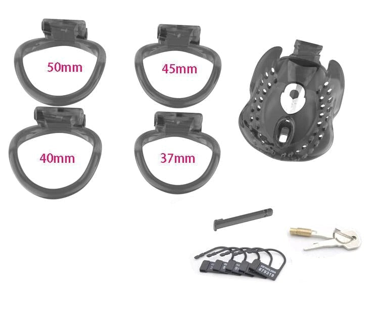 Fully Enclosed Plastic Chastity Device - Oxy-shop