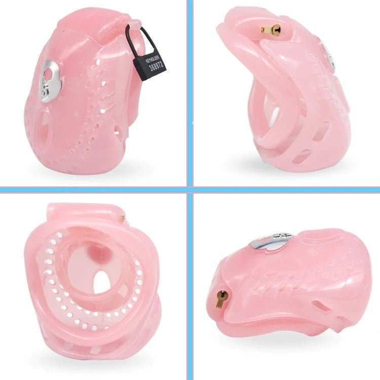 Fully Enclosed Plastic Chastity Device - Oxy-shop