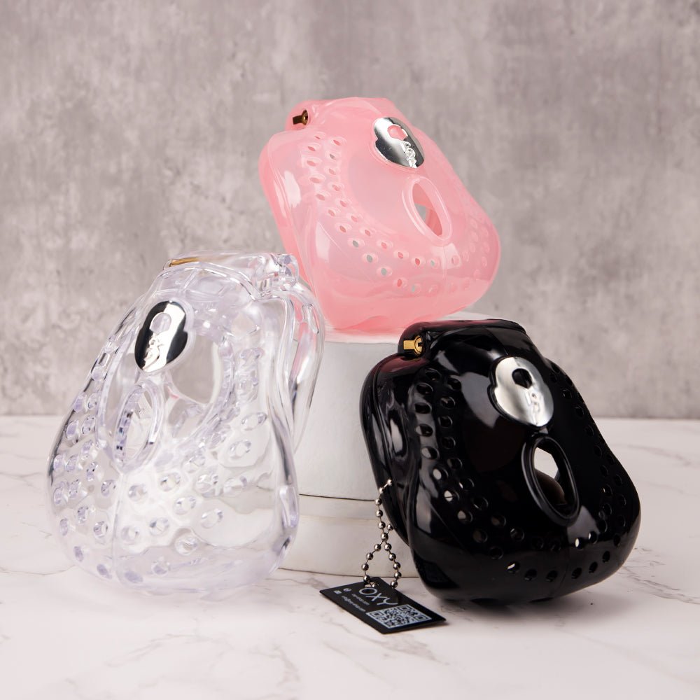 Fully Enclosed Plastic Chastity Device - Oxy-shop