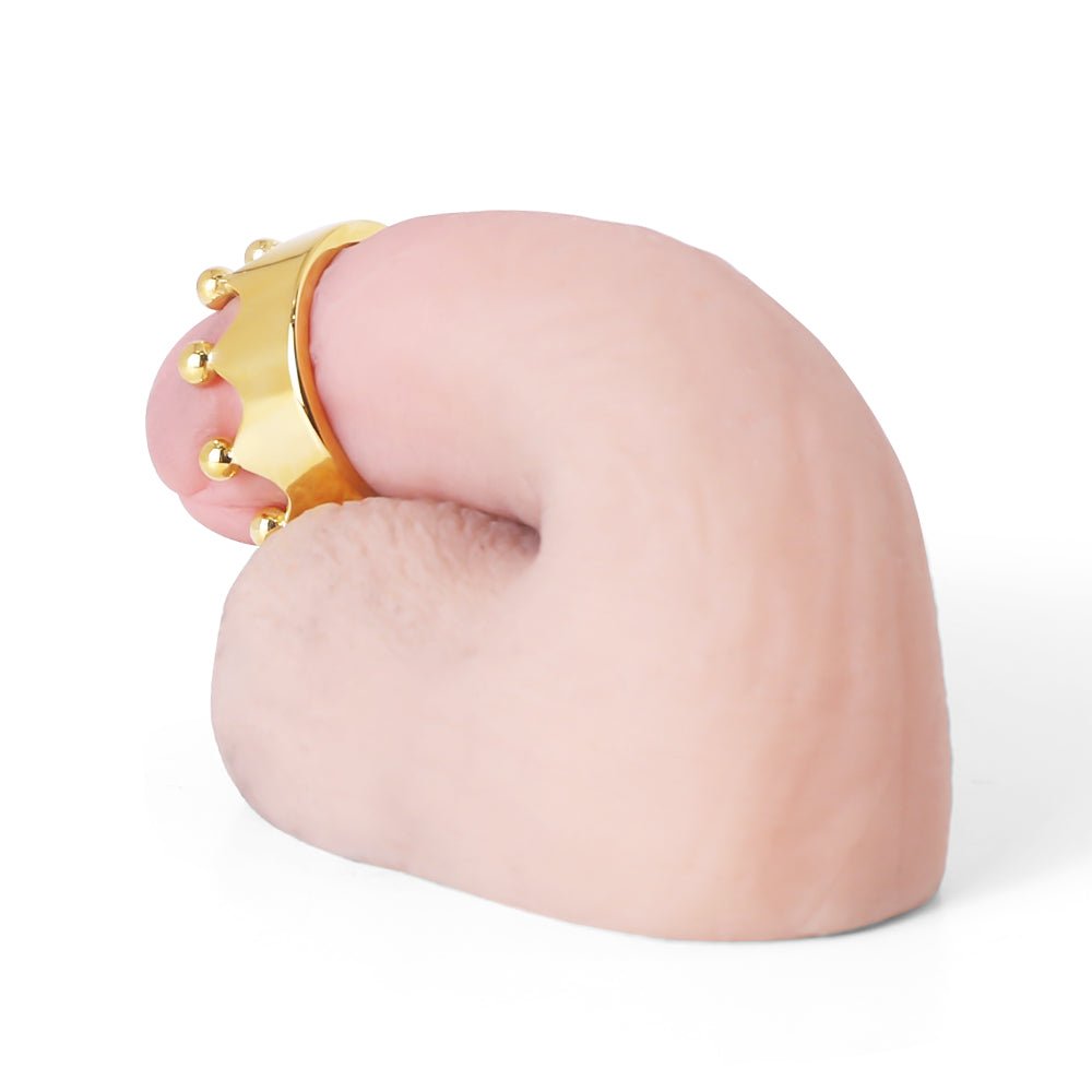 Gold Plated - Crown Glans Ring - Oxy-shop