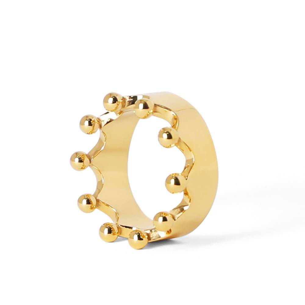 Gold Plated - Crown Glans Ring - Oxy-shop