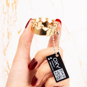 Gold Plated - Crown Glans Ring - Oxy-shop