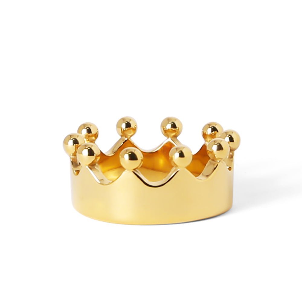 Gold Plated - Crown Glans Ring - Oxy-shop