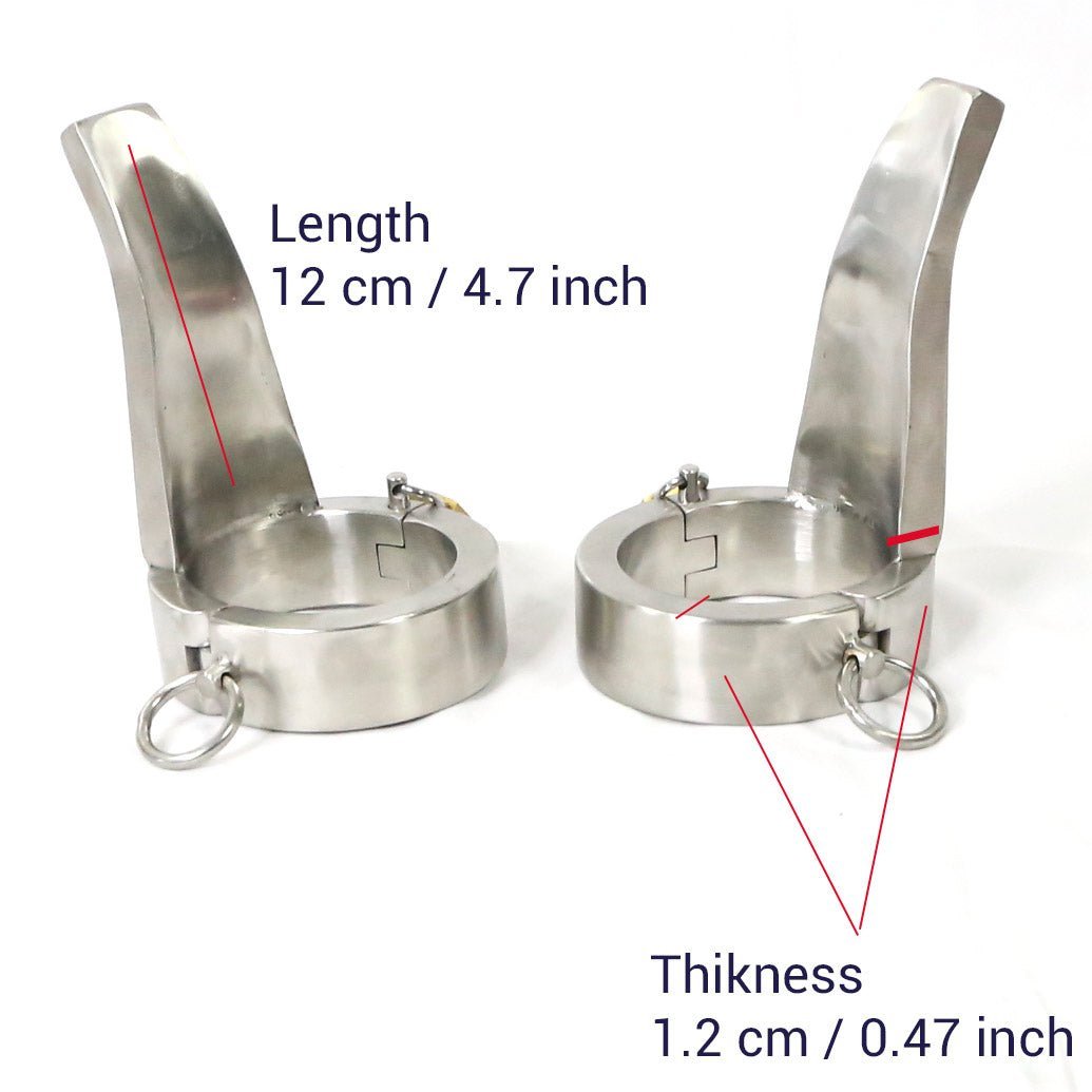 Handmade Ballet Ankle Cuffs - Forced high heels training - Oxy-shop