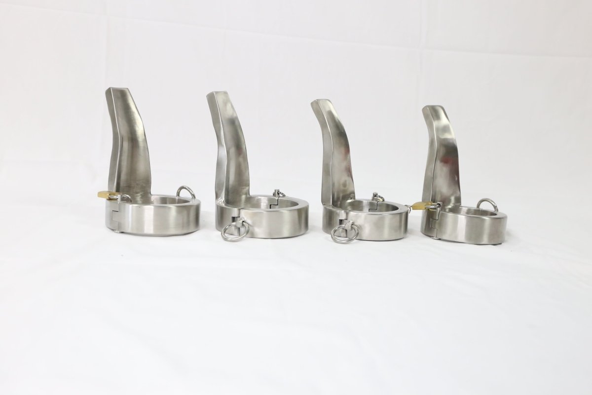 Handmade Ballet Ankle Cuffs - Forced high heels training - Oxy-shop