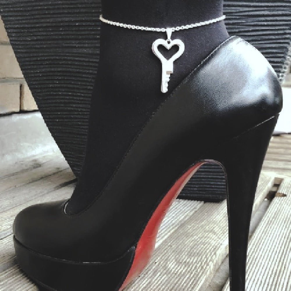 💝 Heart Shaped Key Necklace for chastity - Free - Oxy-shop