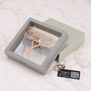 💝 Heartkeeper - Chastity Key Locket - Real Moisssanite Diamonds - Oxy-shop