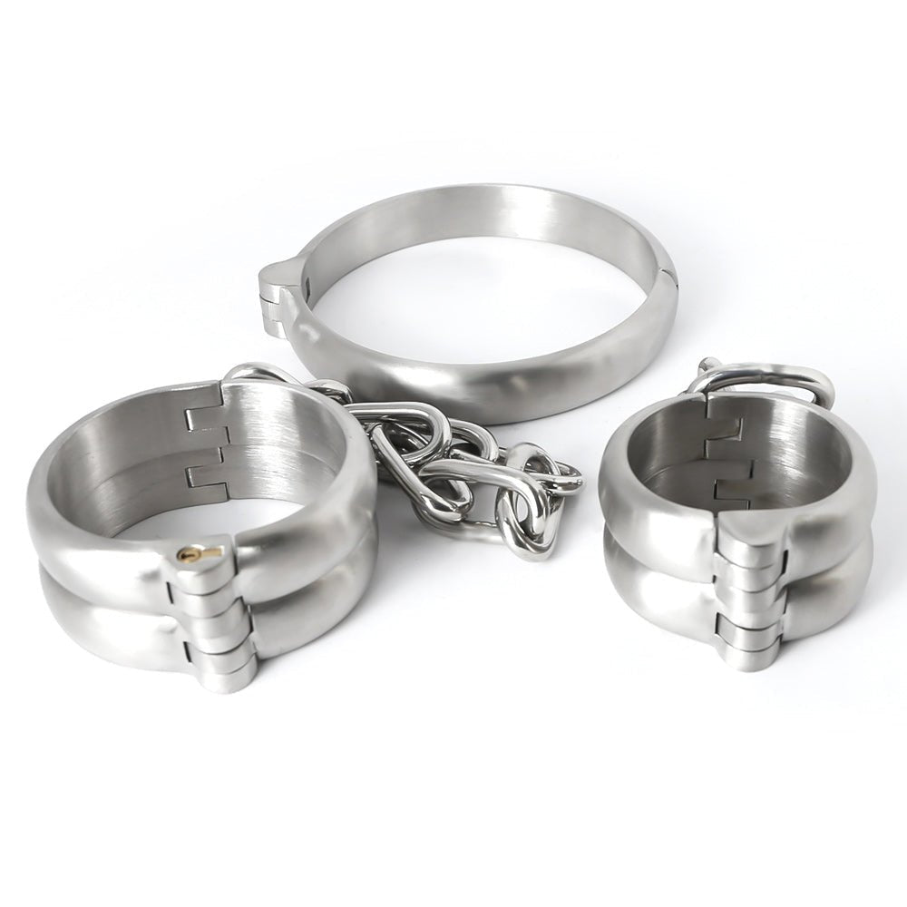 Heavy Duty restraint Set - Smooth & Secure - STEEL - Male or Female Sizes - Oxy-shop