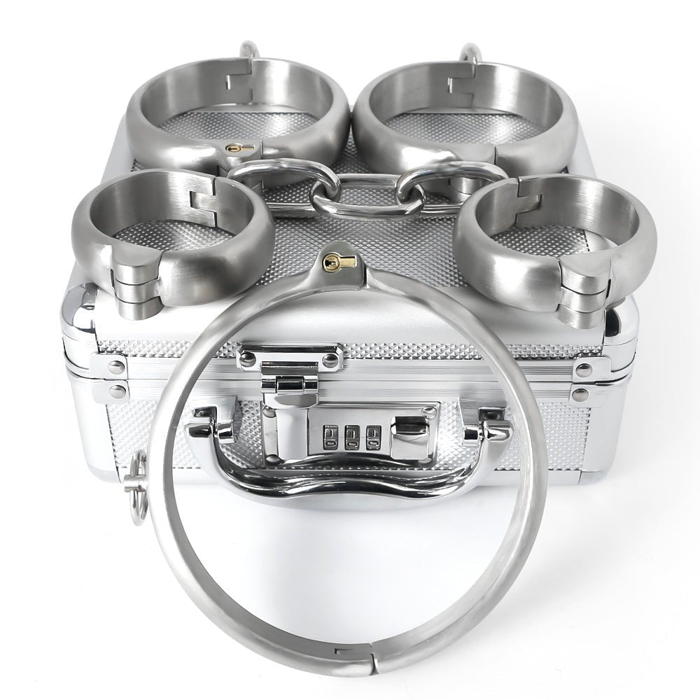 Heavy Duty restraint Set - Smooth & Secure - STEEL - Male or Female Sizes - Oxy-shop