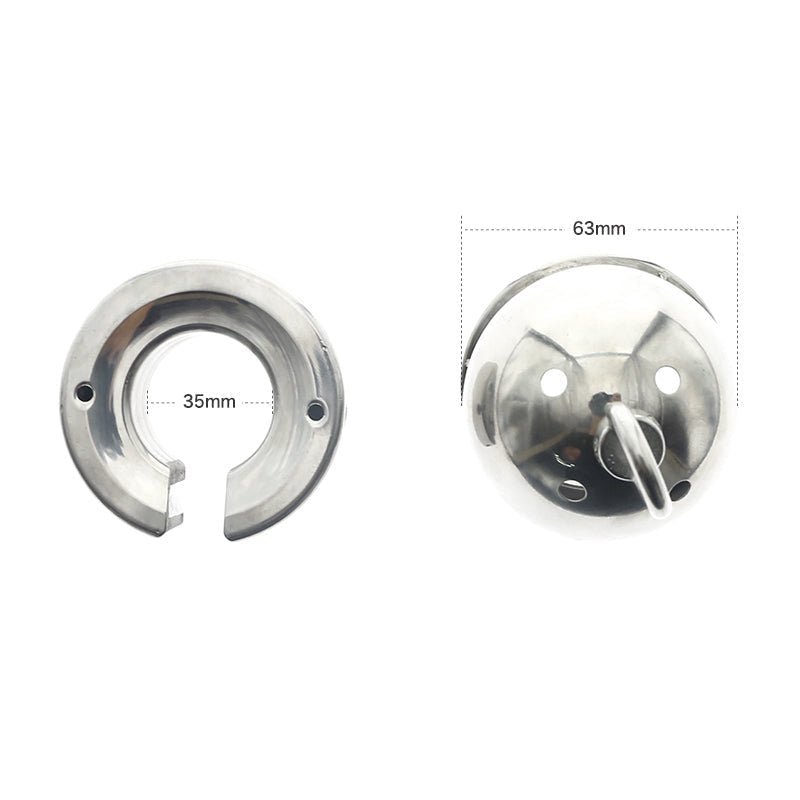 Heavy Scrotum Pendant - 750 Gr / 26.5 Oz - Oxy-shop