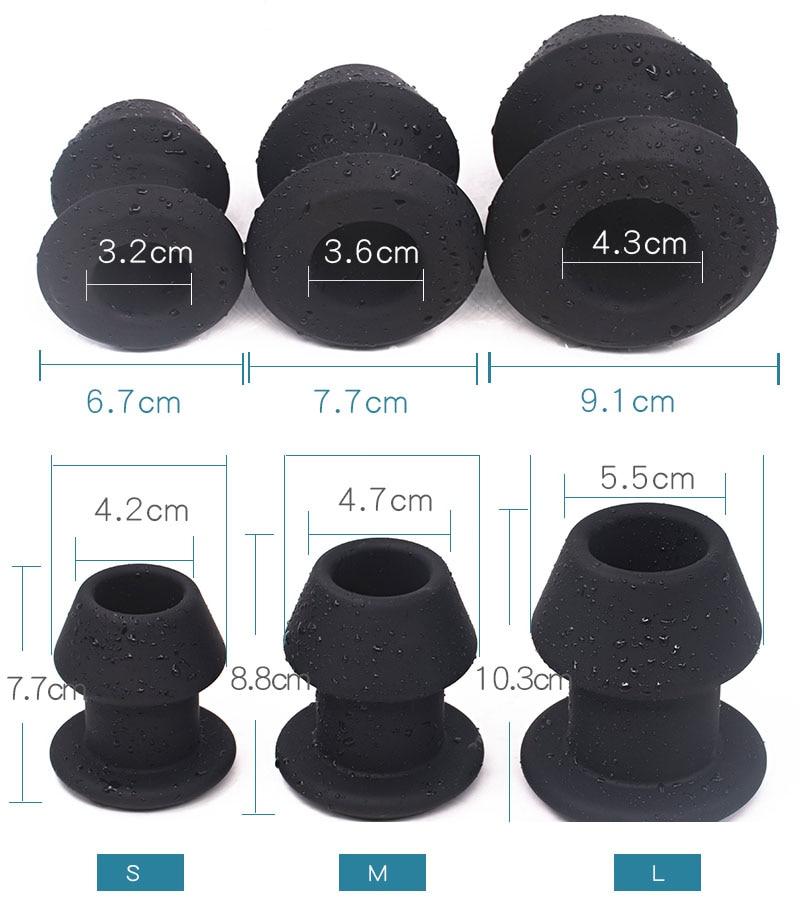 Hollow Tunnel Butt Plug Set Hollow Tunnel Butt Plug Set