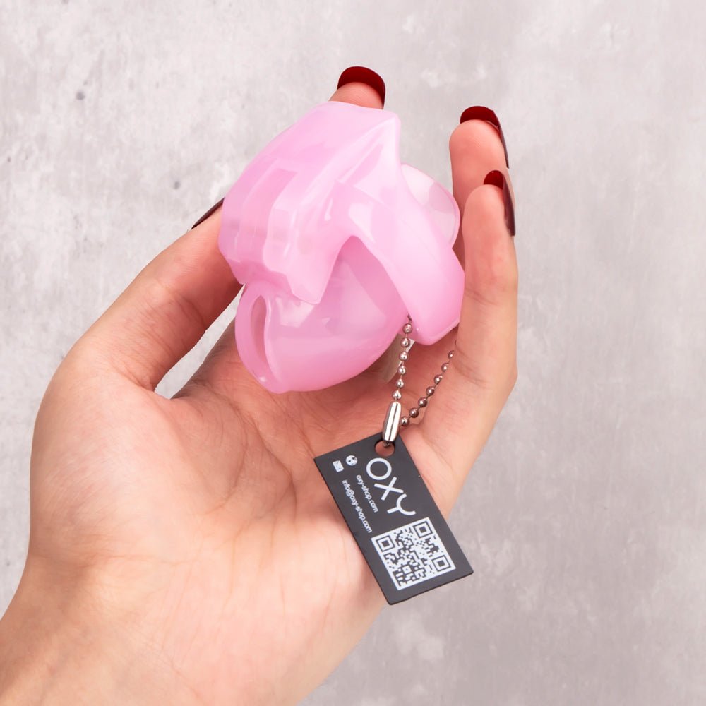 HTV4 Silica Gel Chastity Cage design - Oxy-shop