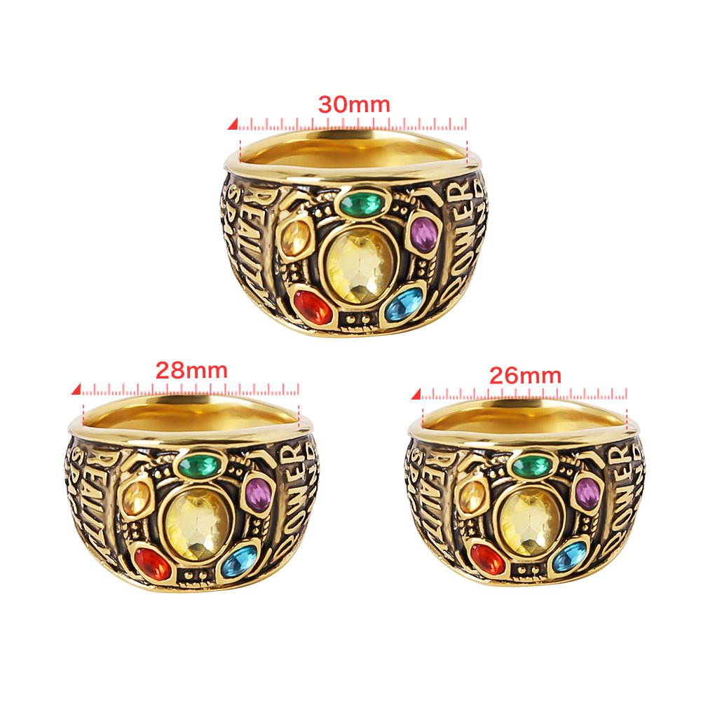 Infinity stones Glans Ring - Oxy-shop