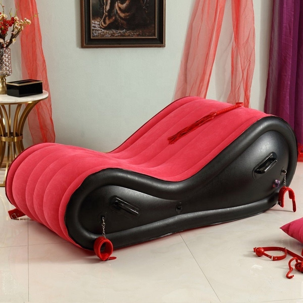 Inflatable BDSM Sex bed - Most flexible BDSM furniture - Oxy-shop