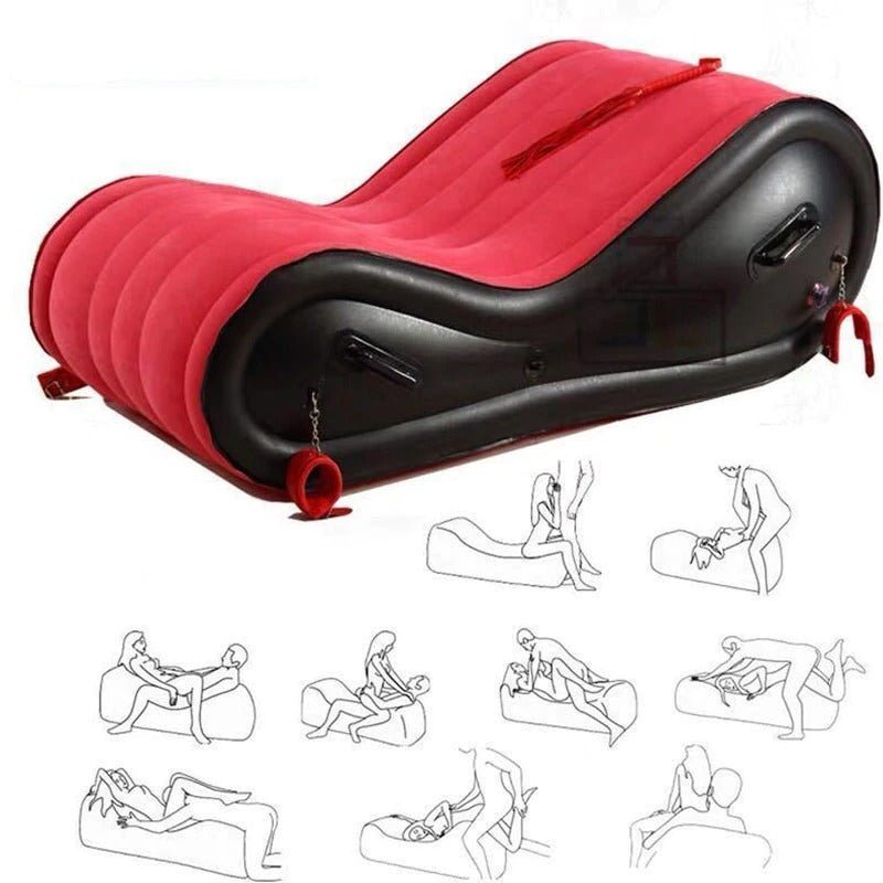 Inflatable BDSM Sex bed - Most flexible BDSM furniture - Oxy-shop