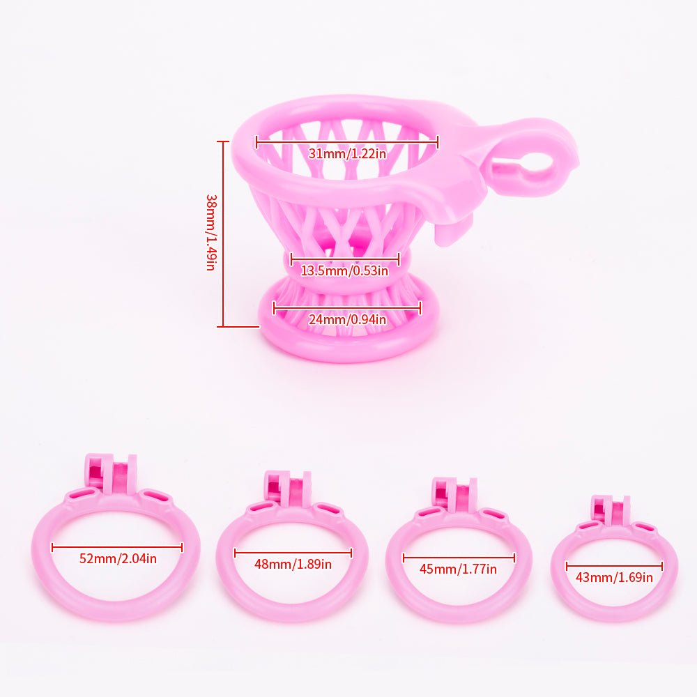 Inverted Sissy Chastity Plastic - Bury it - Oxy-shop