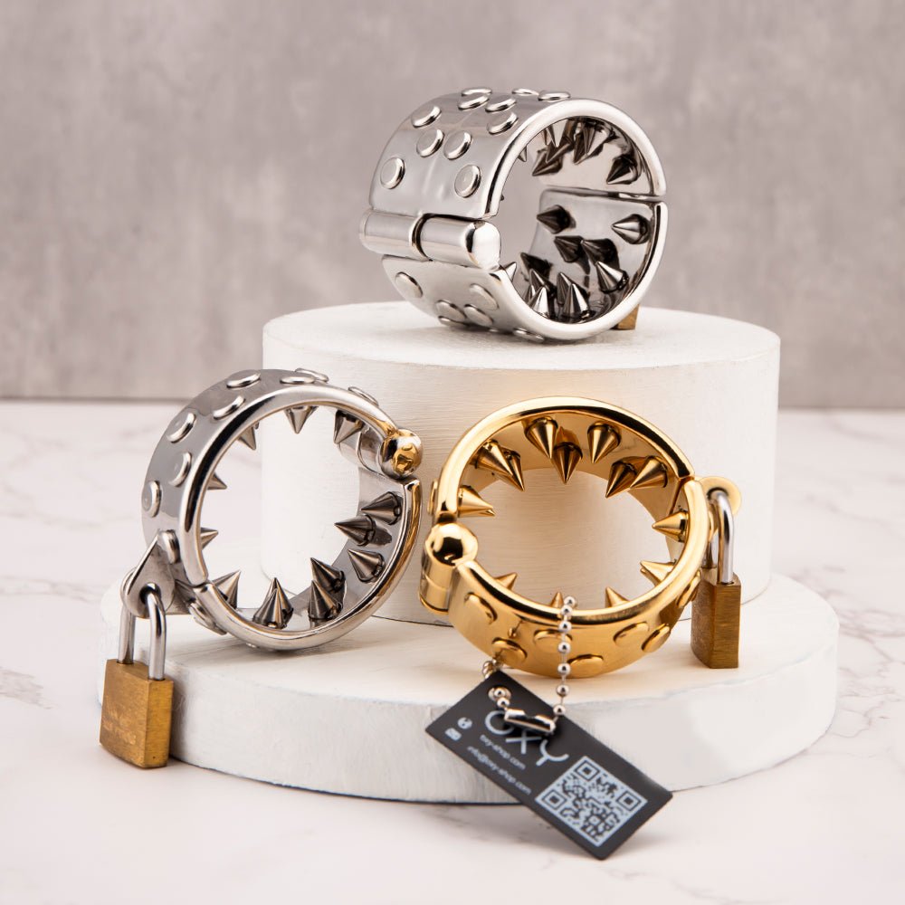 Kali's Teeth - Silver & Gold Non Removable Teeth - Oxy-shop