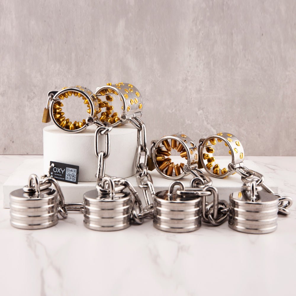 Kali's Teeth with Attached weight - 4 Rows Long - K06A - Oxy-shop