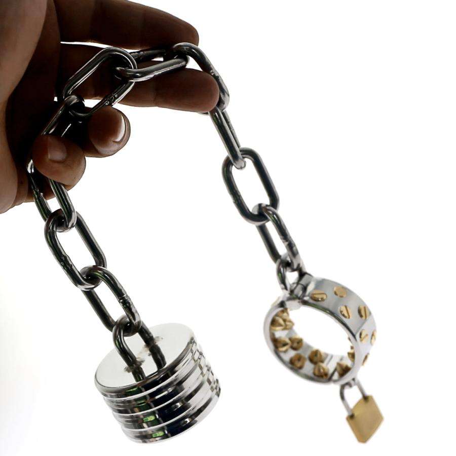 Kali's Teeth with Attached weight - 4 Rows Long - K06A - Oxy-shop