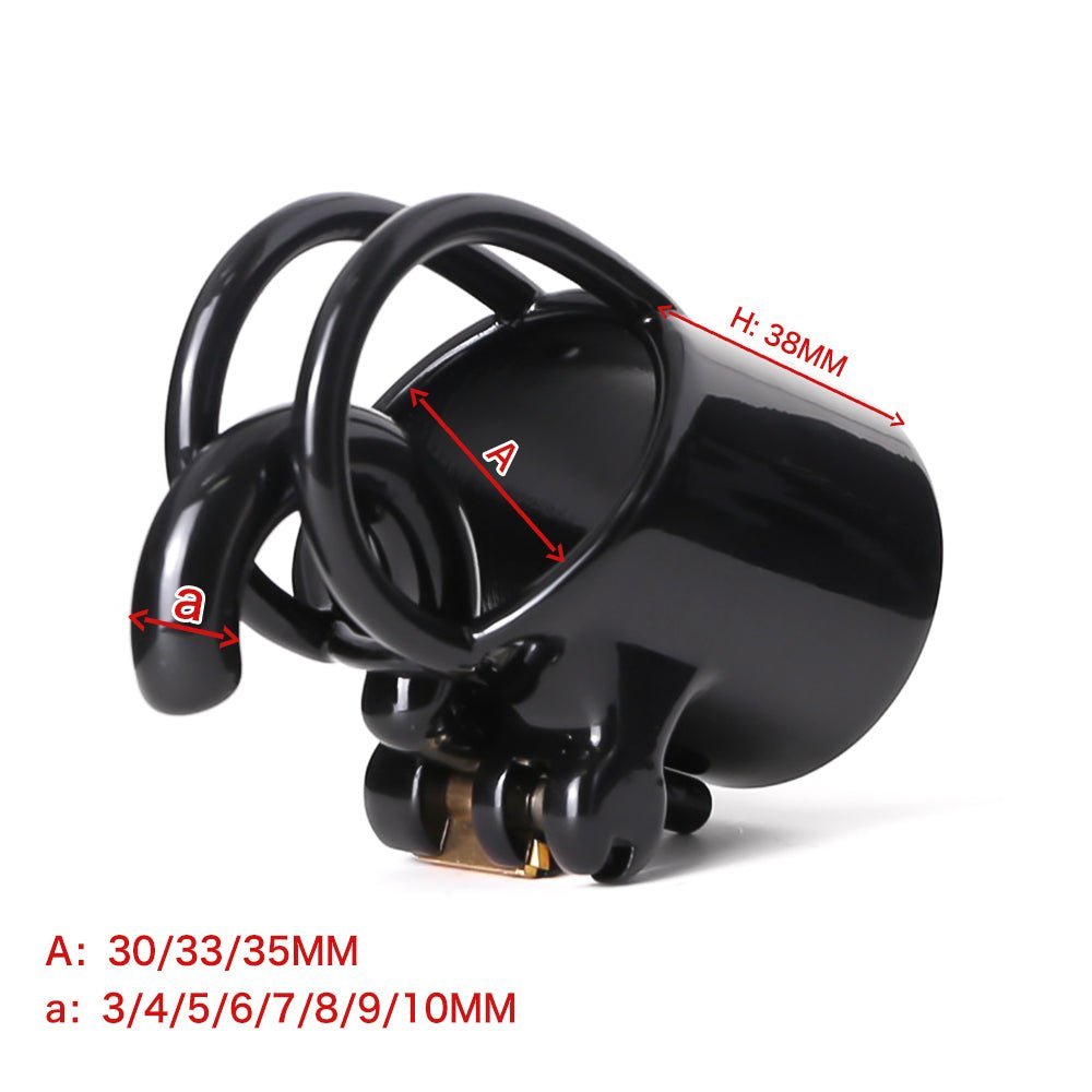 Large PA Chastity from 3mm to 10mm - Nylon printed - Oxy-shop