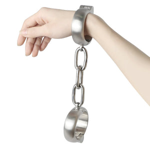 Lockable Steel Wrist or Ankle Shackles - Smooth and Secure - Oxy-shop