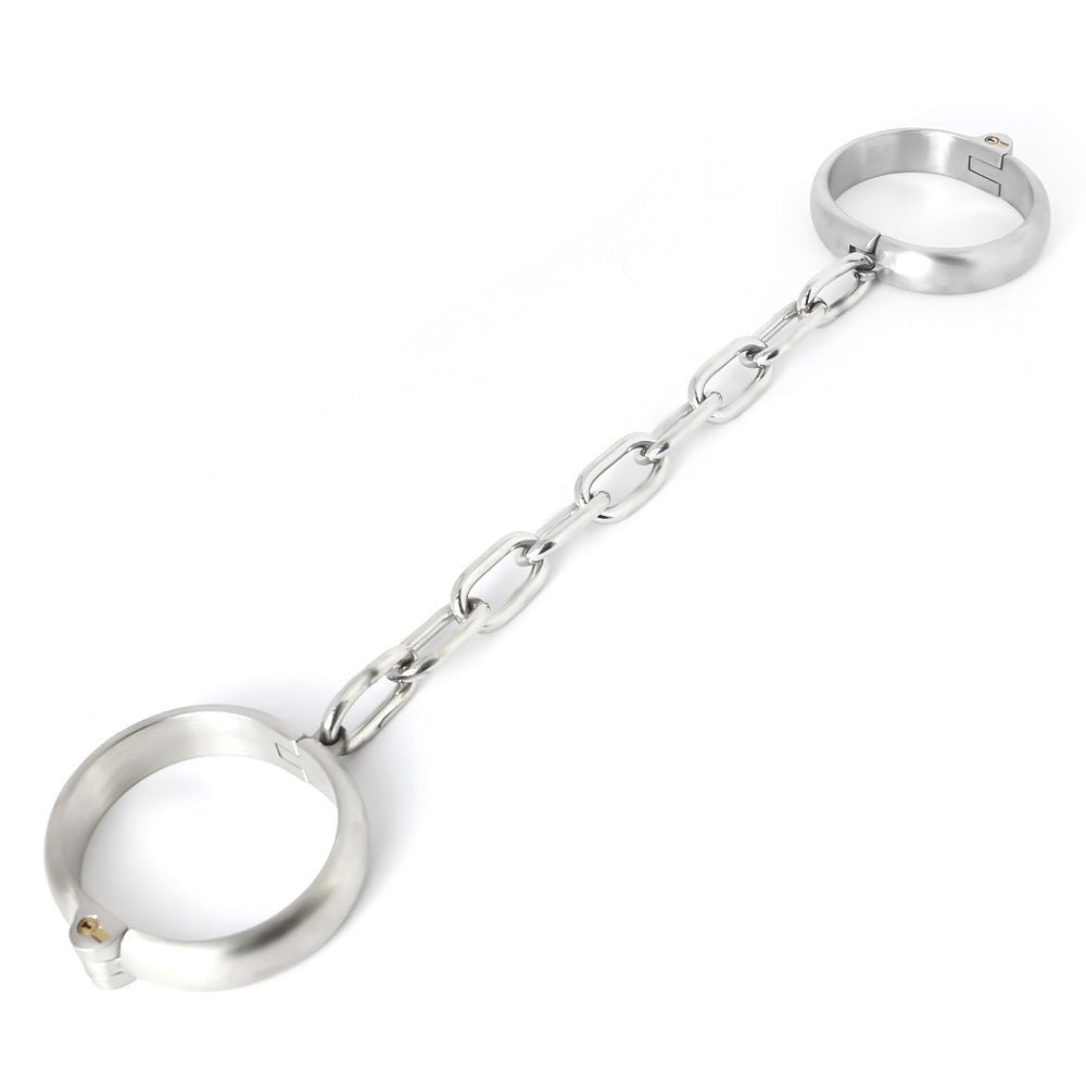 Lockable Steel Wrist or Ankle Shackles - Smooth and Secure - Oxy-shop