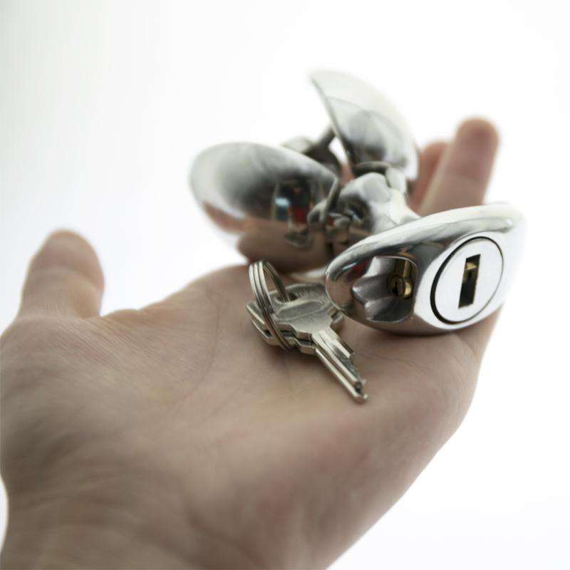 Take control with Locking Butt Plug for Anal Chastity Take control with Locking Butt Plug for Anal Chastity