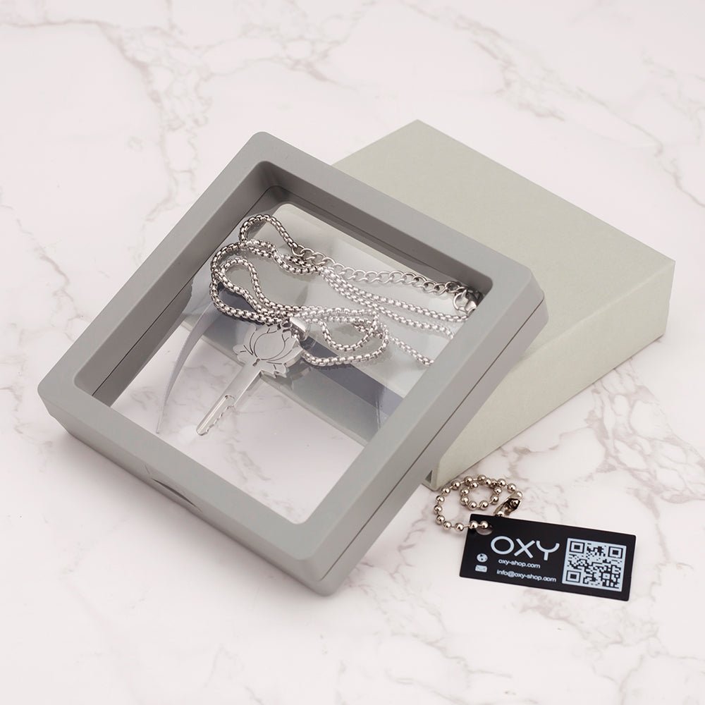 Lotus Flower - Chastity Key Locket - Chastity Keyholder - Oxy-shop