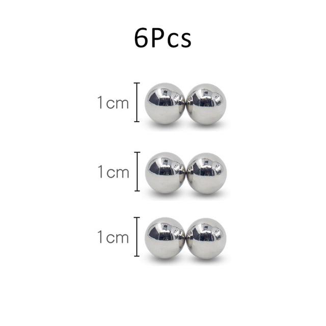 Metal Magnetic Clitoris and Nipple Clamps + Scrotum stimulation - Oxy-shop
