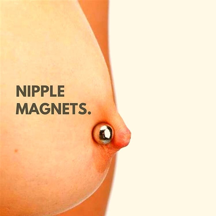 Metal Magnetic Clitoris and Nipple Clamps + Scrotum stimulation - Oxy-shop