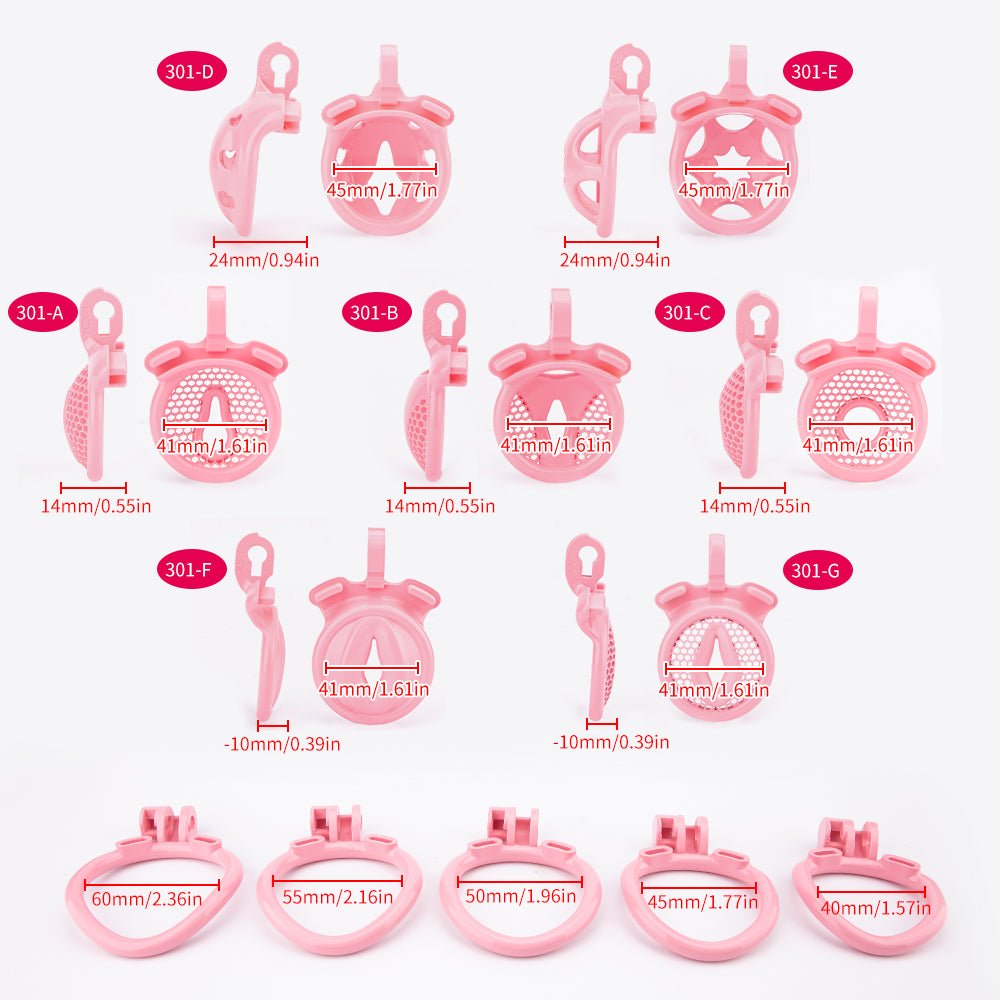 Micro 3D printed Chastity Cages - Reval the woman in you - Oxy-shop