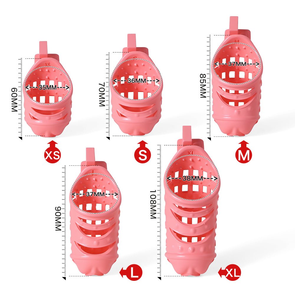 Mistress’ Punishment - Spiked Chastity cage - Oxy-shop