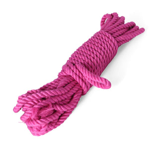 Multi Color Bamboo Silk Bondage Rope - 8 meters - Oxy-shop
