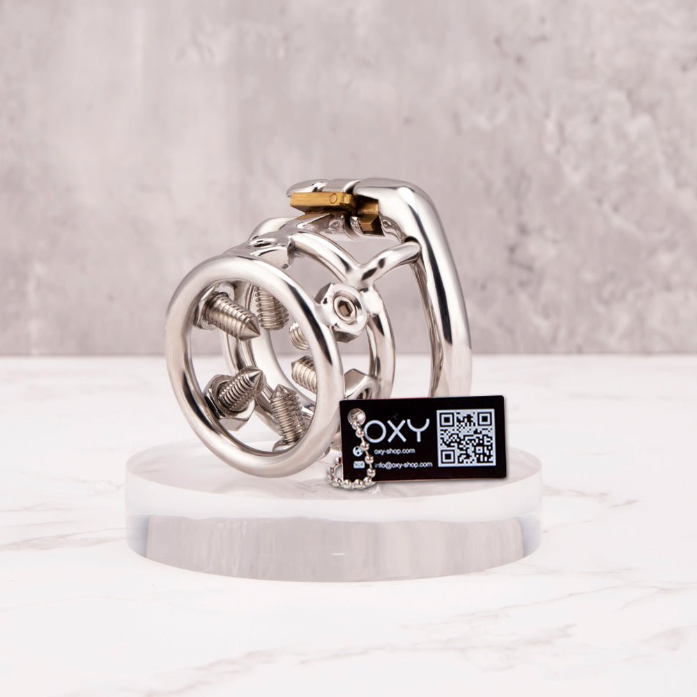 NC14 - CBT Micro Chastity 'Spikes Bracelet' - Oxy-shop