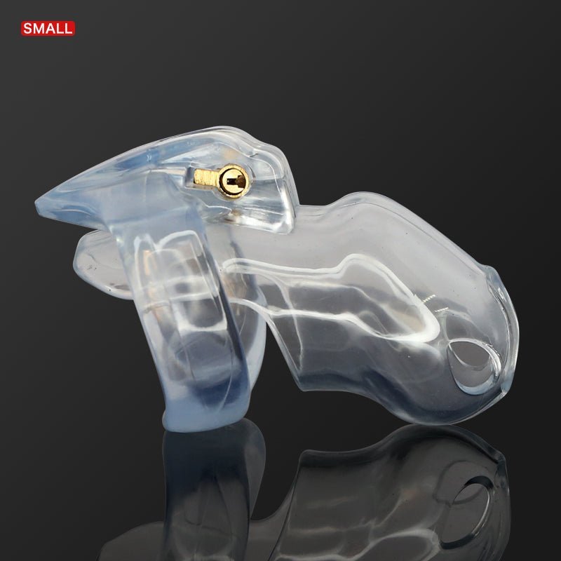 NEW HT V4 Silica Gel Chastity Cage design - Oxy-shop